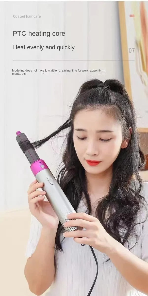 5-in-1 Hot Air Hair Dryer and Curler – Multi-Function Tool Set