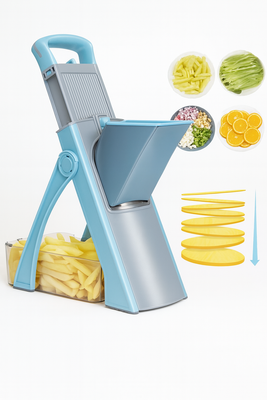 Food Processor Multi Function Vegetable Cutter and Slicer Machine