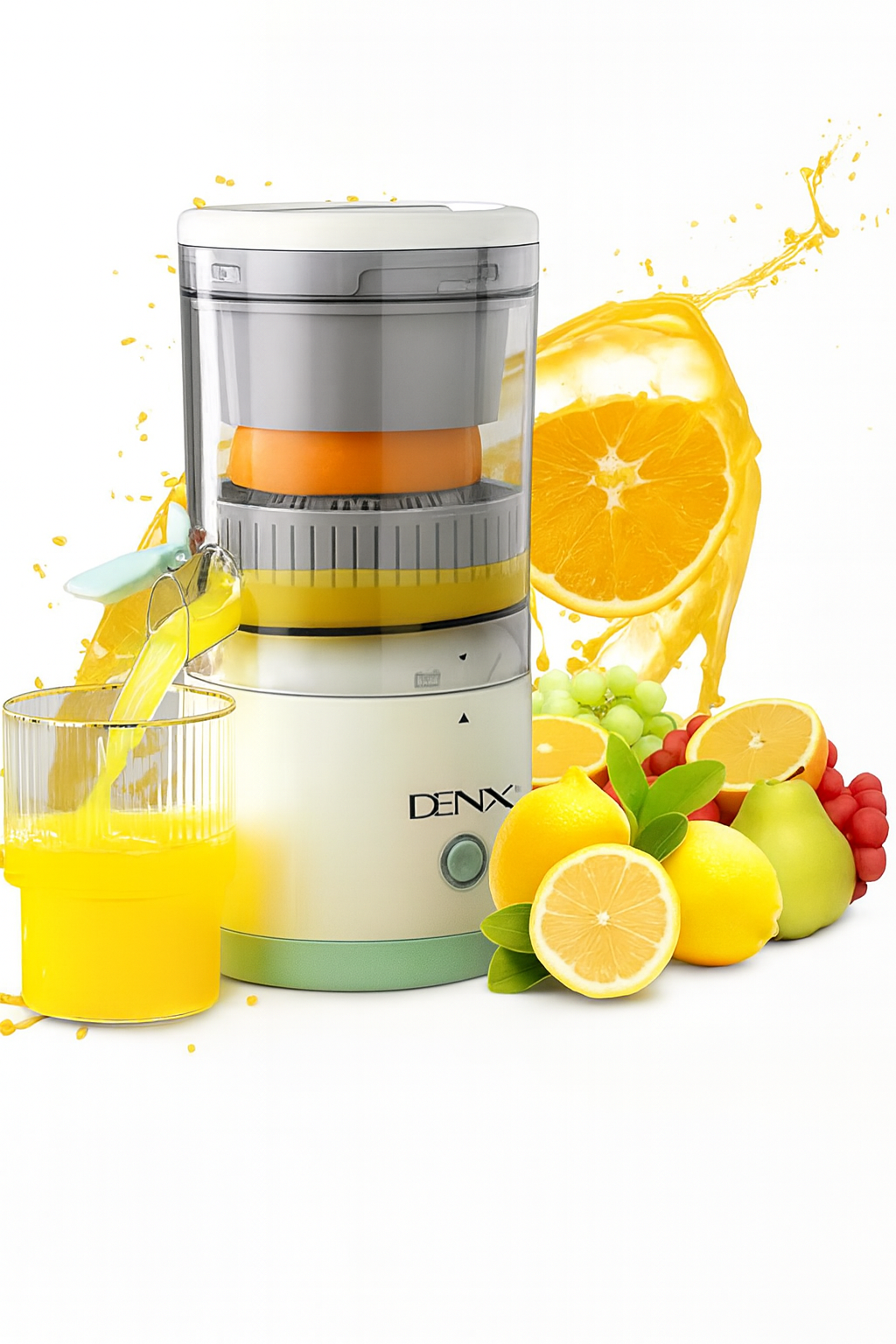 Electric Citrus Juicer Portable Lemon Orange Juice Extractor Machine