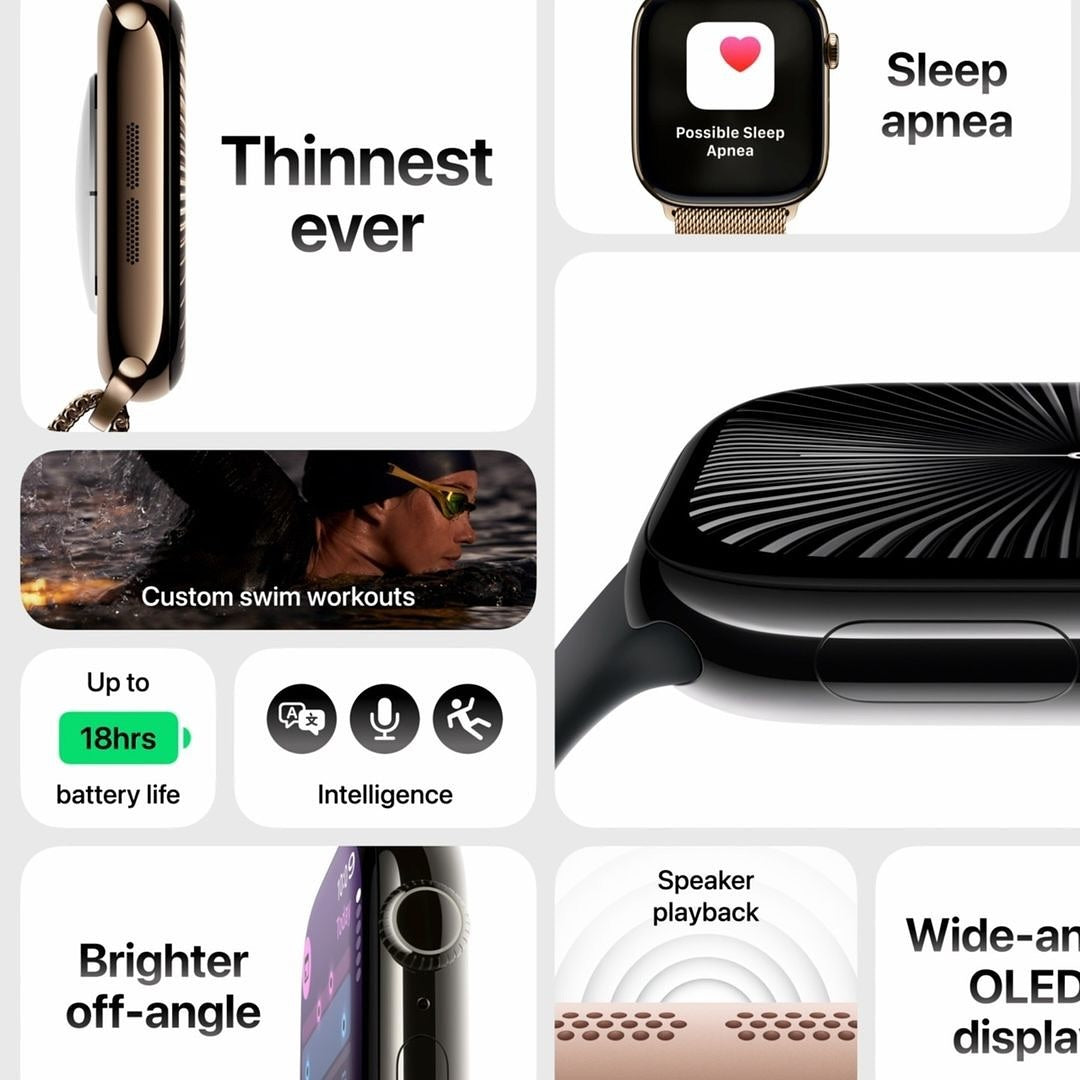 Apple Smart watch series-10 Get Free Perfume