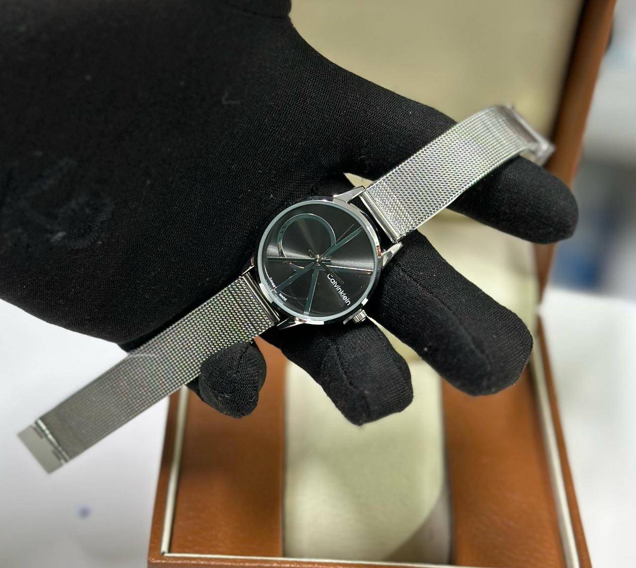 Calvin Klein Quartz Stainless Steel Strap Watch