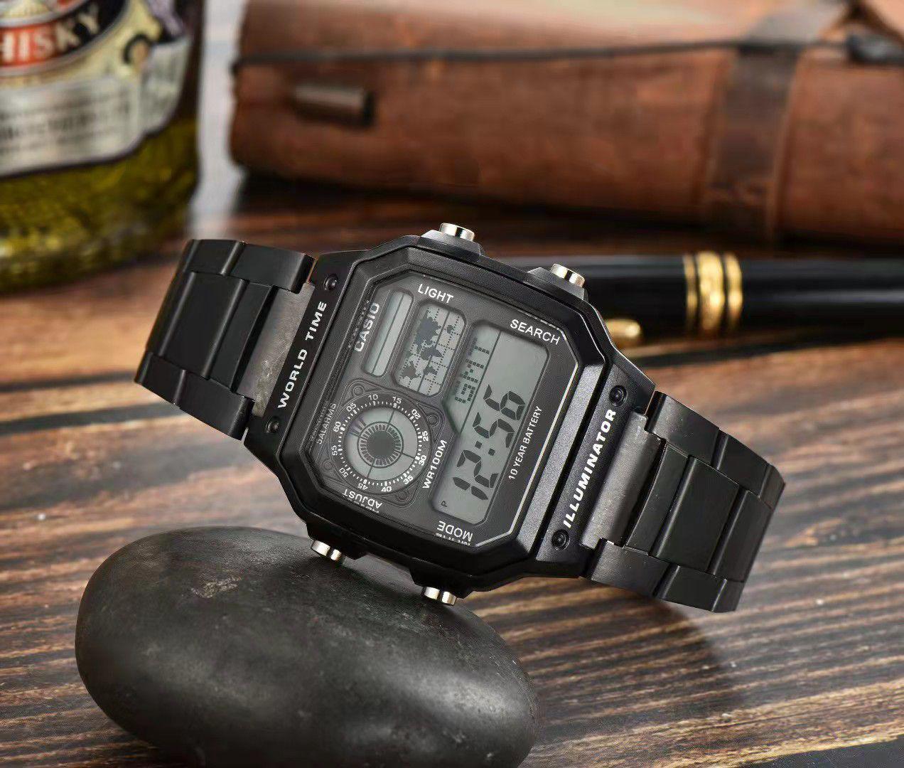Casio Men’s metal Digital Watch – AE-1200WHD