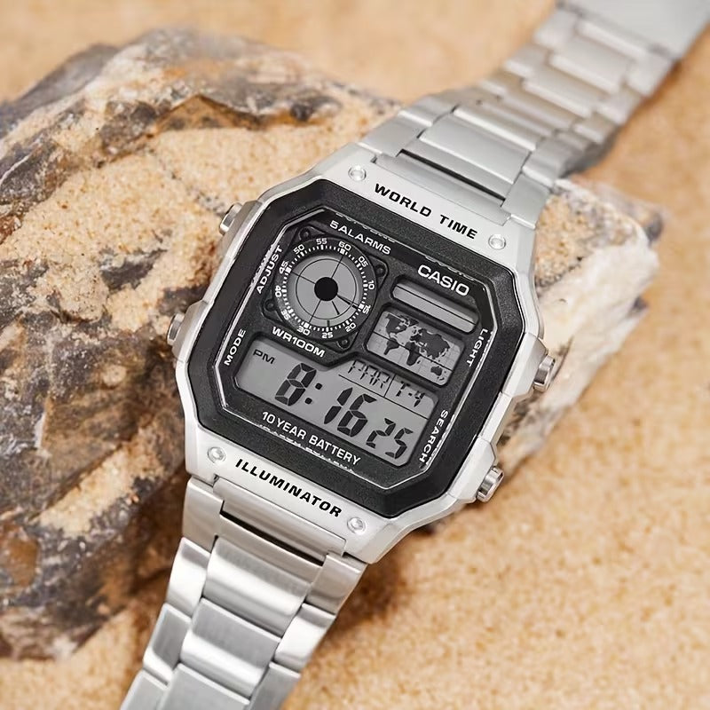Casio Men’s metal Digital Watch – AE-1200WHD