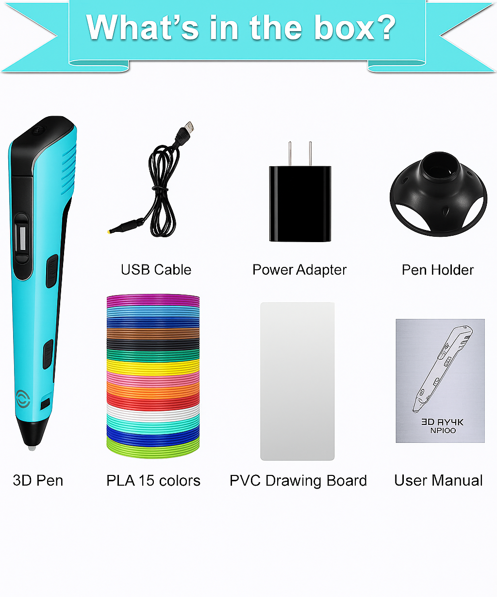 3D Printing Pen for Creative Drawing
