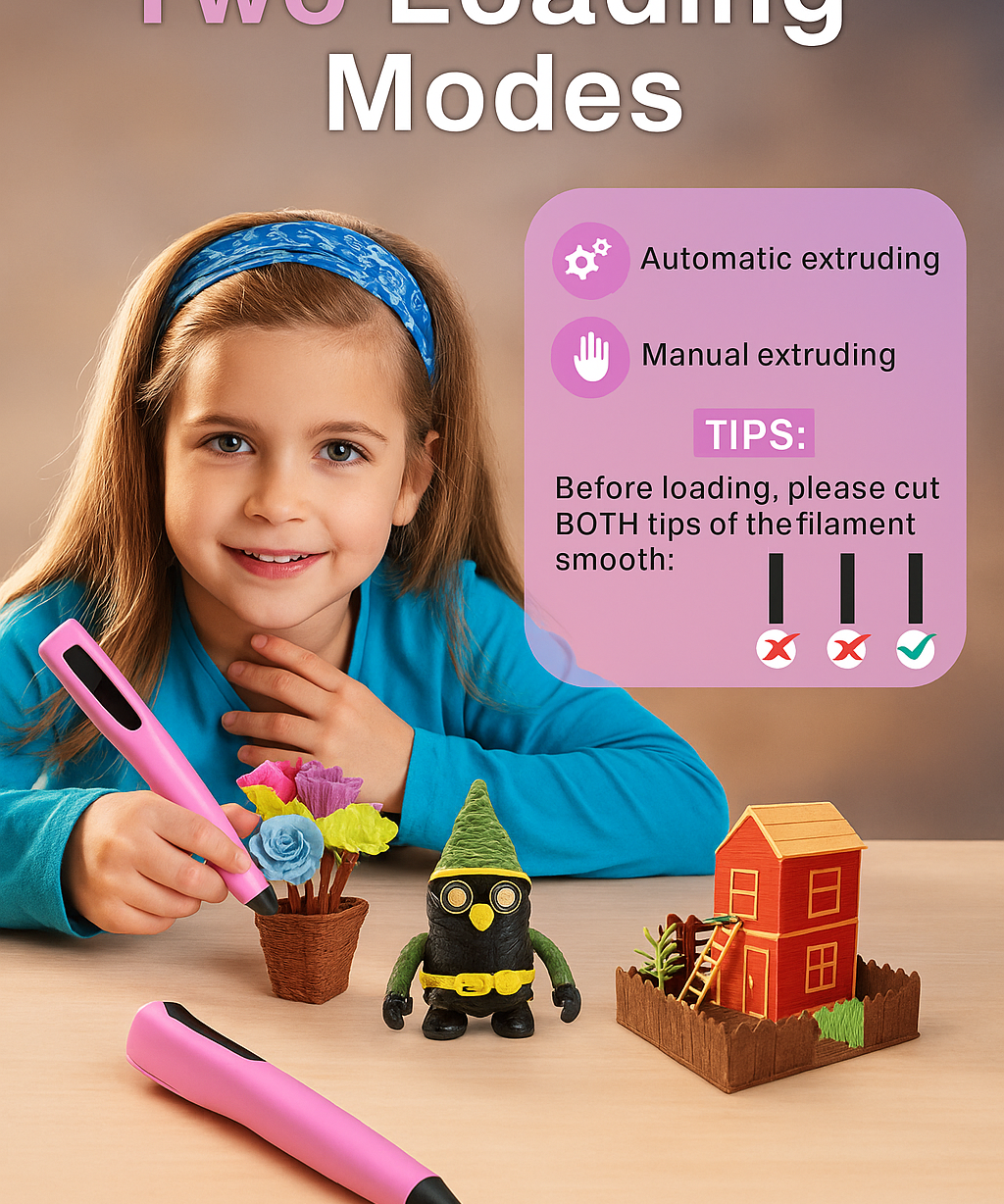 3D Printing Pen for Creative Drawing