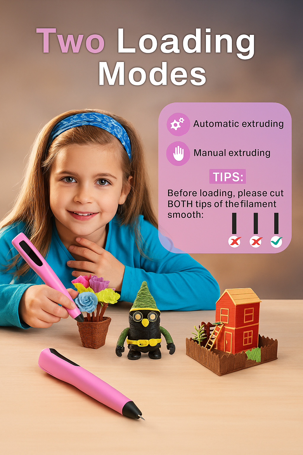 3D Printing Pen for Creative Drawing