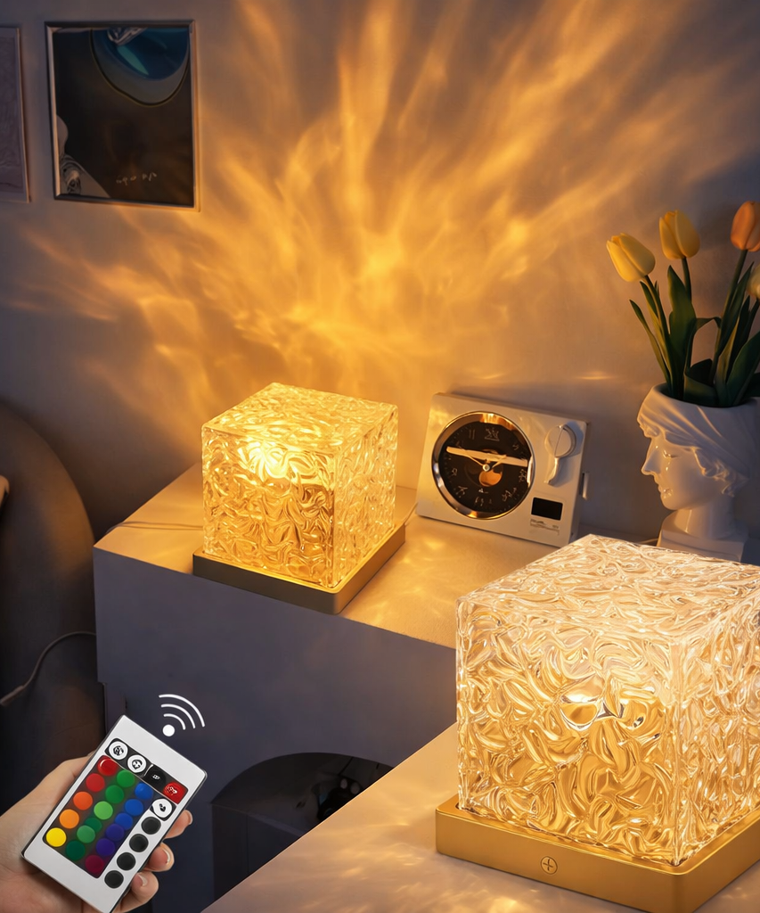 USB Rechargeable Touch Lamp with Adjustable Brightness and Dynamic Lighting Modes