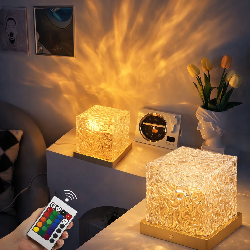 USB Rechargeable Touch Lamp with Adjustable Brightness and Dynamic Lighting Modes