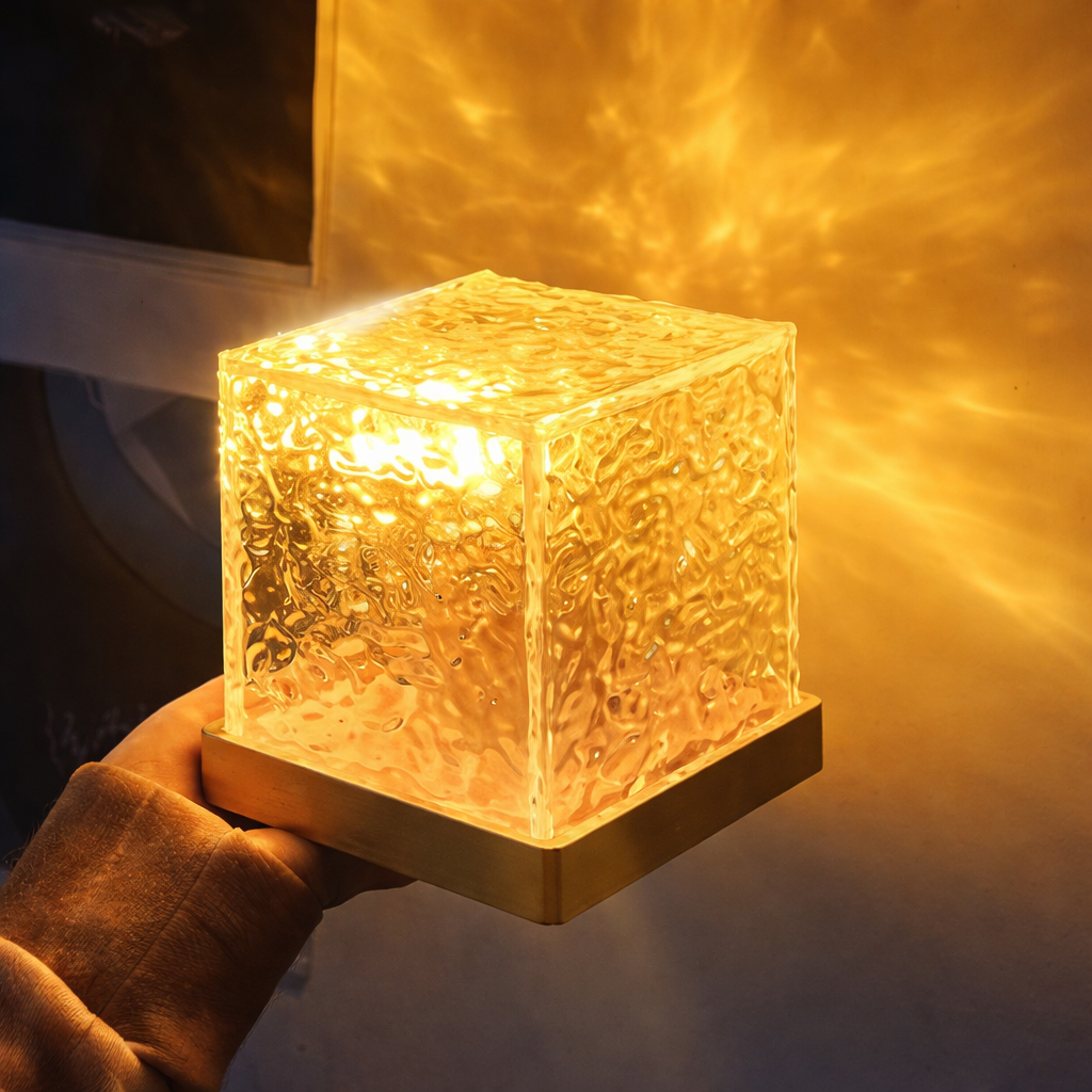 USB Rechargeable Touch Lamp with Adjustable Brightness and Dynamic Lighting Modes