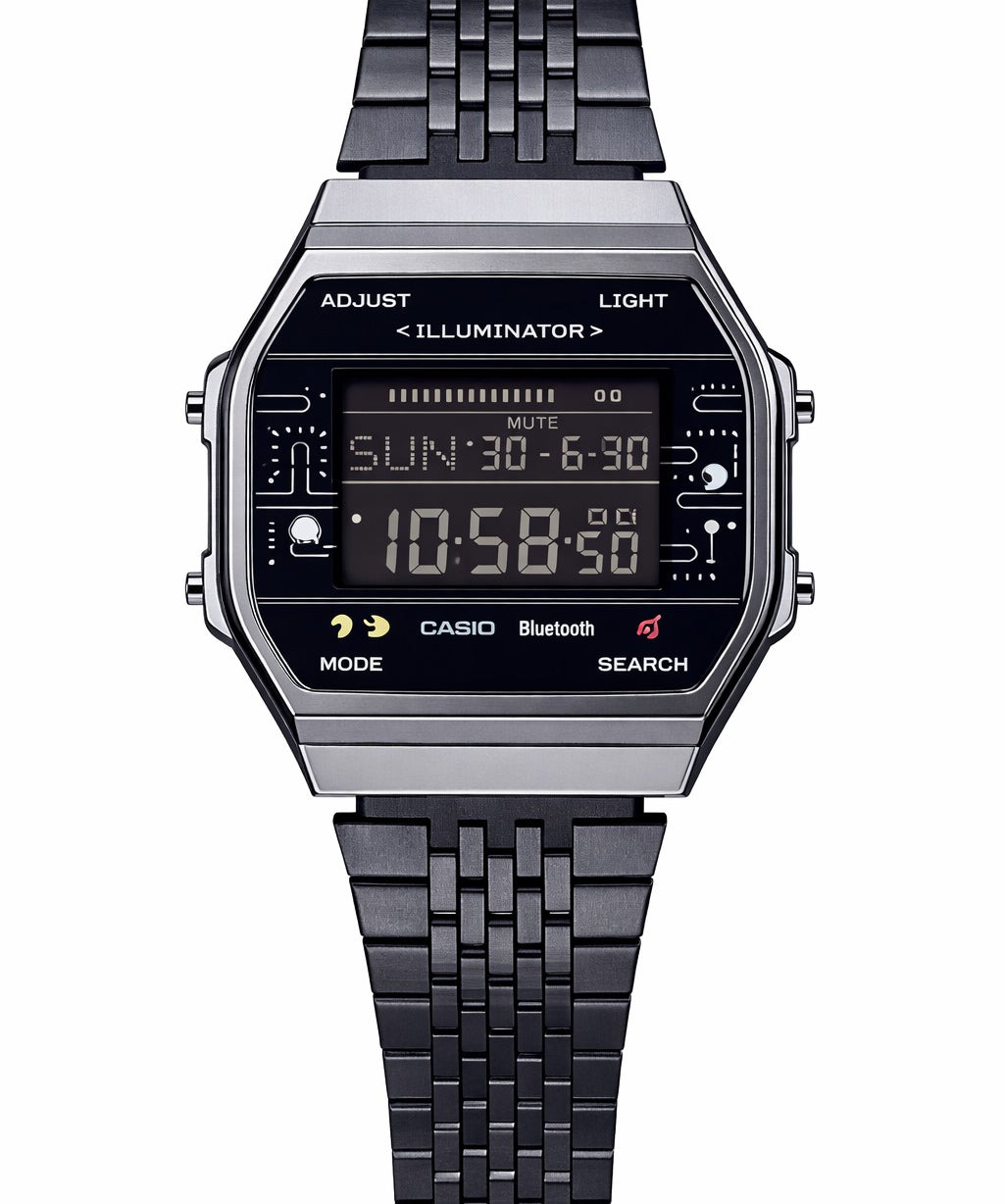 Pac-Man Arcade Limited Edition Bluetooth Digital Watch – Steel Strap