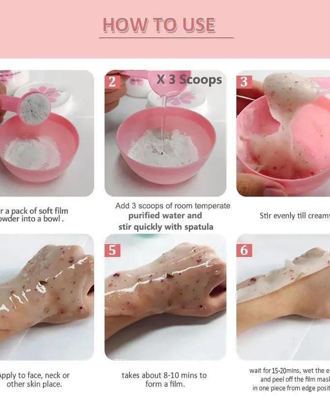 Jelly Mask For Facials Jelly Face Mask Powder
