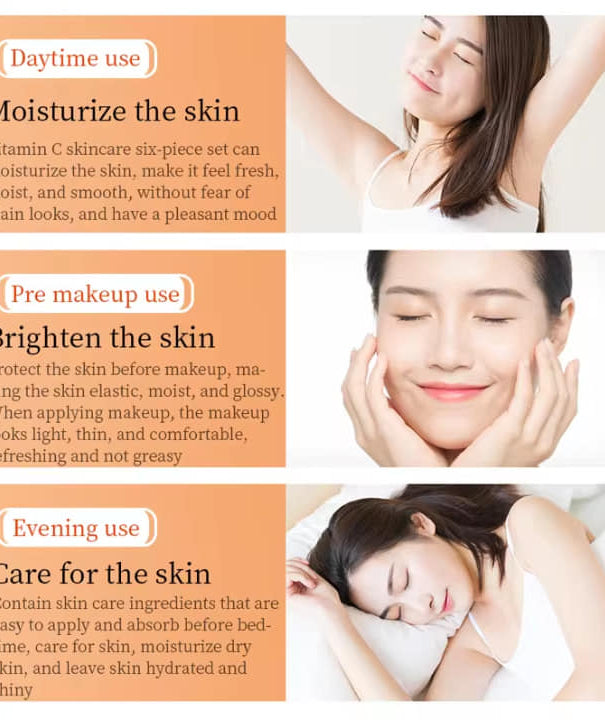 BIOAQUA Vitamin C Facial Care Set