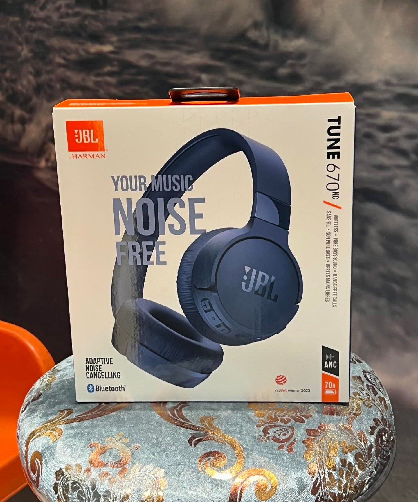 JBL Tune 760NC Wireless Over-Ear NC Headphones