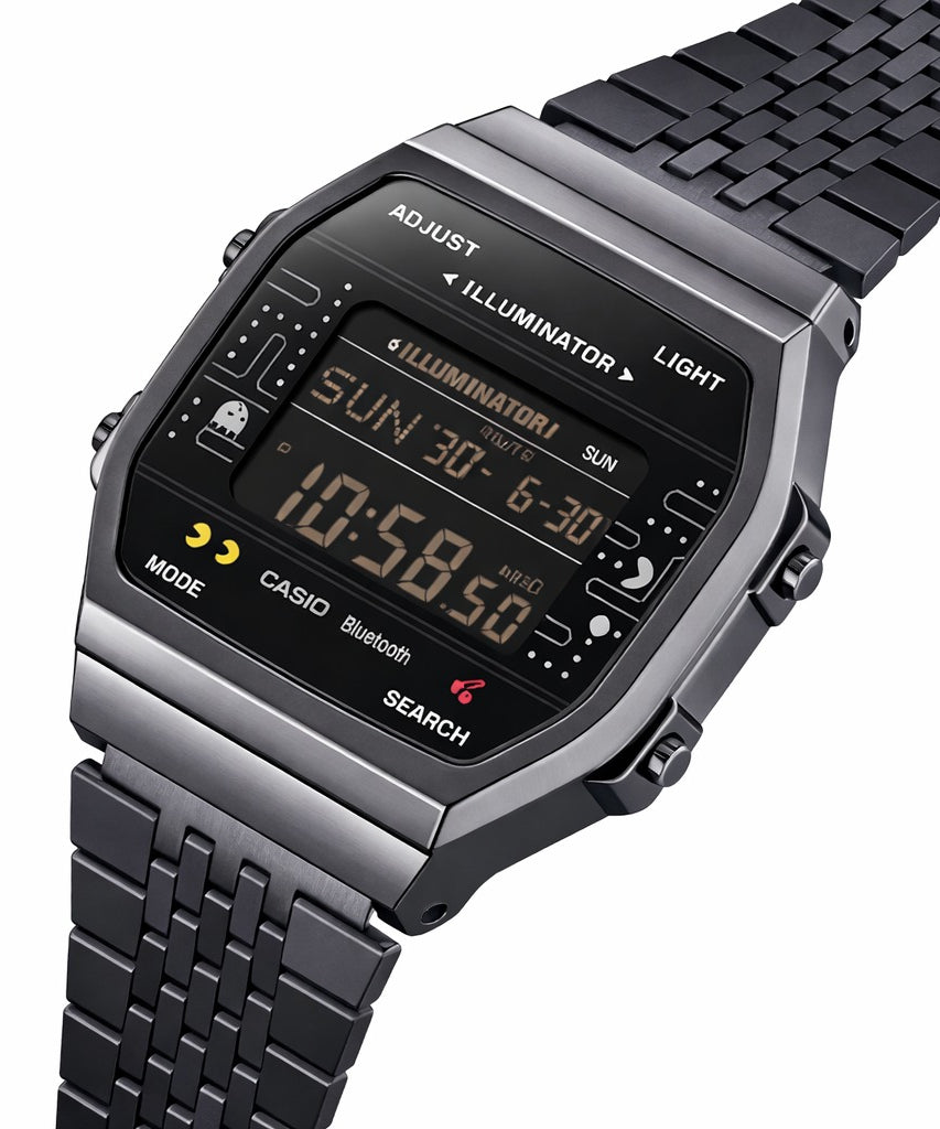 Pac-Man Arcade Limited Edition Bluetooth Digital Watch – Steel Strap