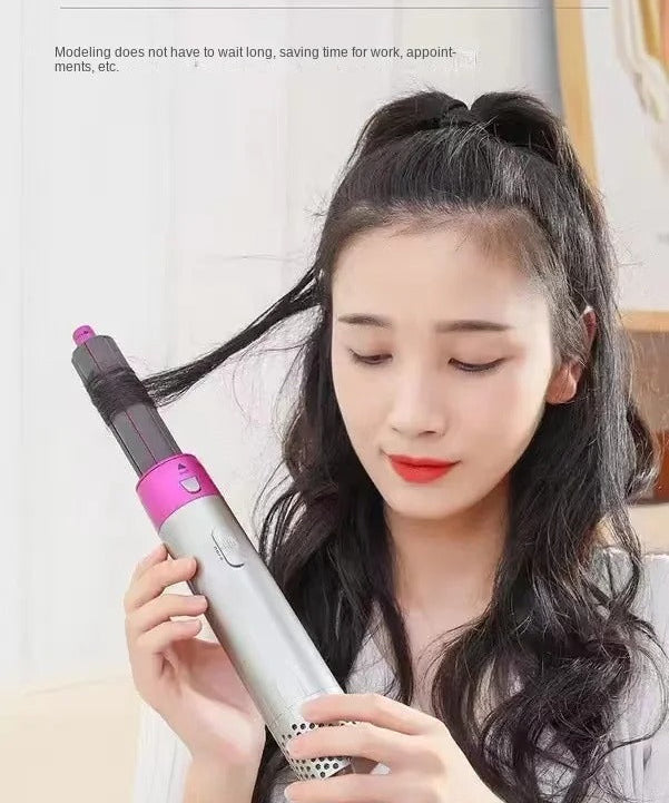 5-in-1 Hot Air Hair Dryer and Curler – Multi-Function Tool Set