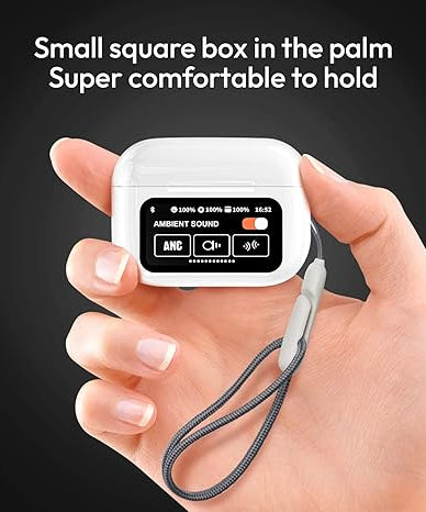 Airoods Pro Wireless With ANC/ENC Touch Control/Display