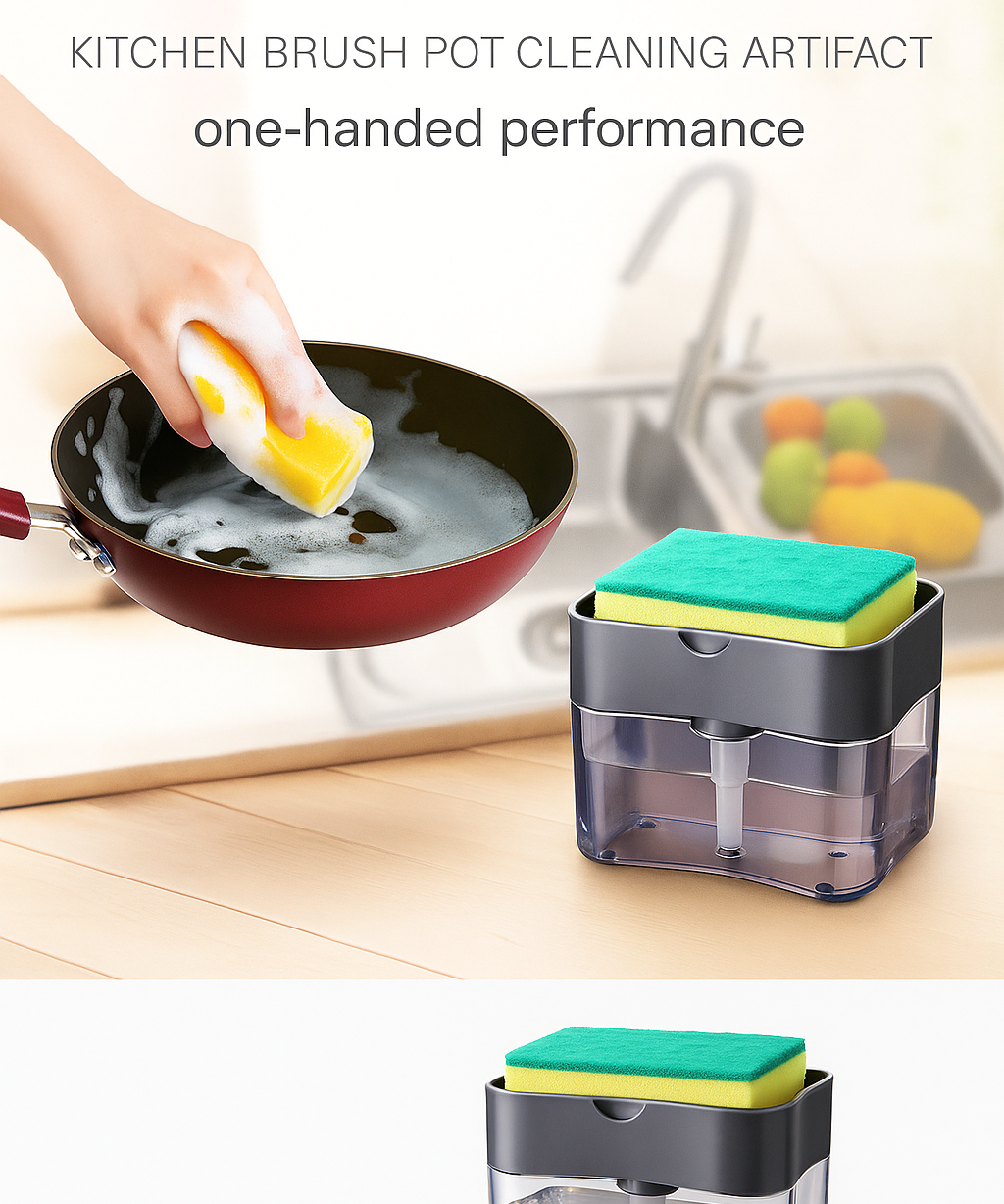 Automatic Sensor Soap Dispenser Touchless Liquid Hand Wash Home Device