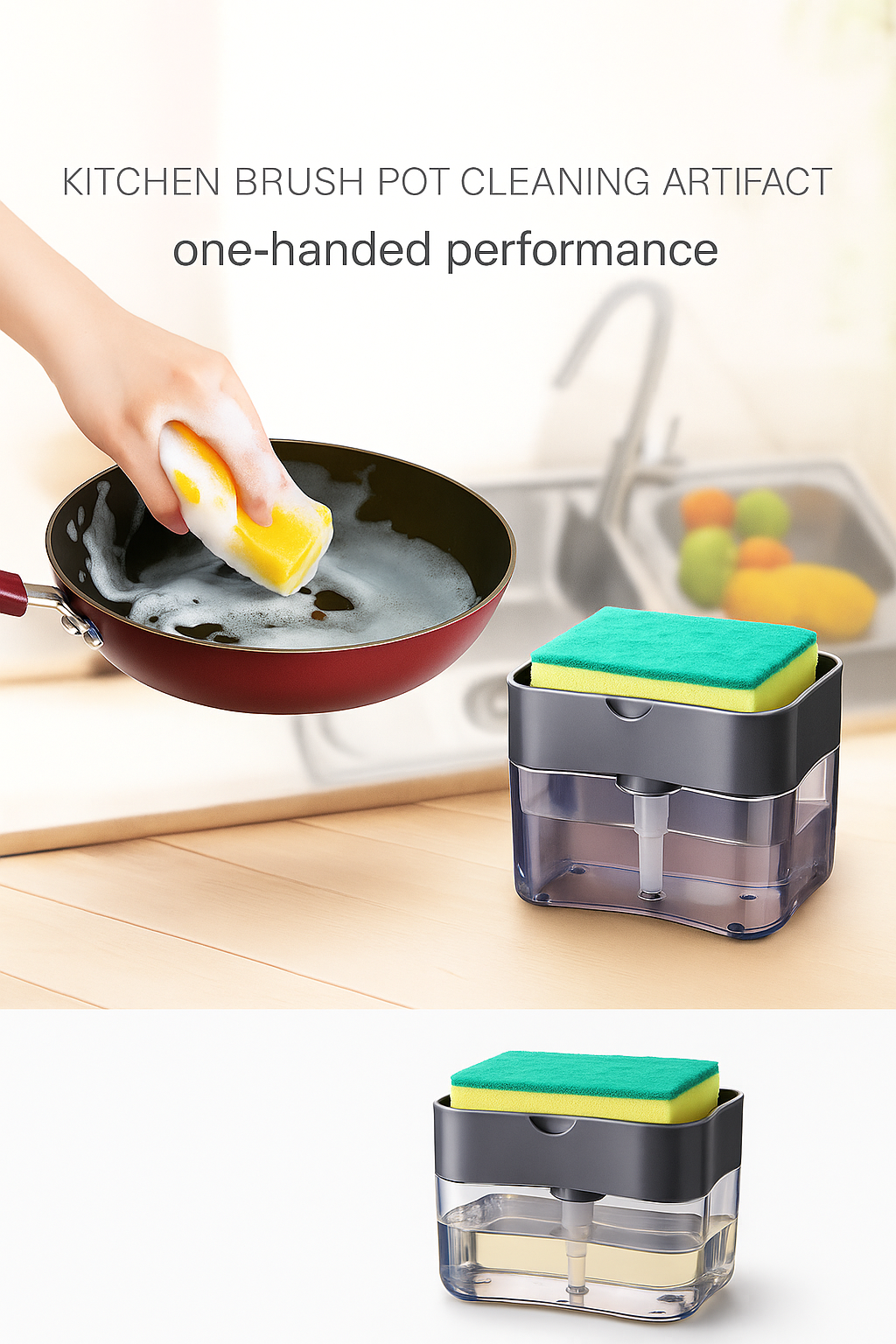 Automatic Sensor Soap Dispenser Touchless Liquid Hand Wash Home Device