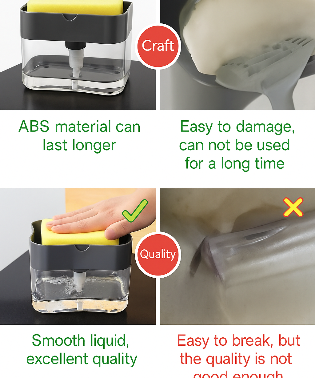 Automatic Sensor Soap Dispenser Touchless Liquid Hand Wash Home Device