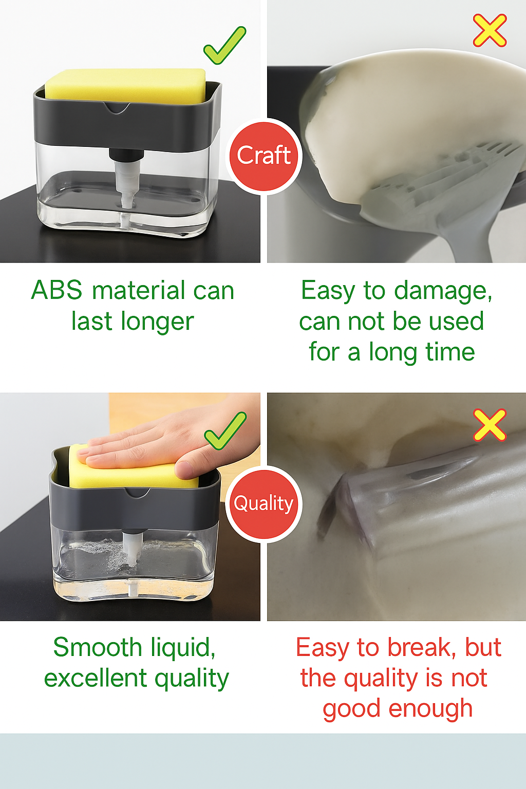 Automatic Sensor Soap Dispenser Touchless Liquid Hand Wash Home Device