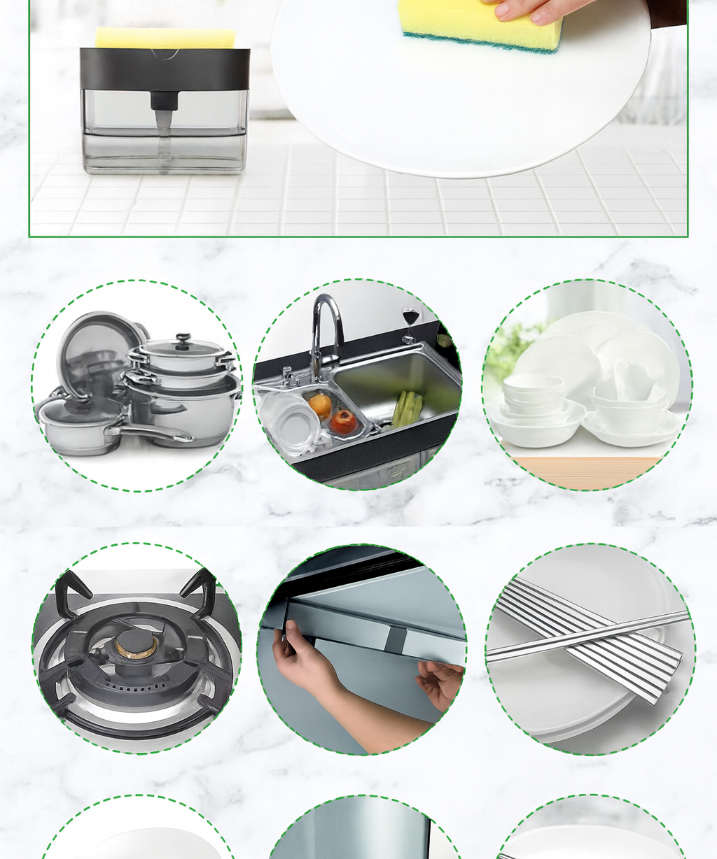 Automatic Sensor Soap Dispenser Touchless Liquid Hand Wash Home Device