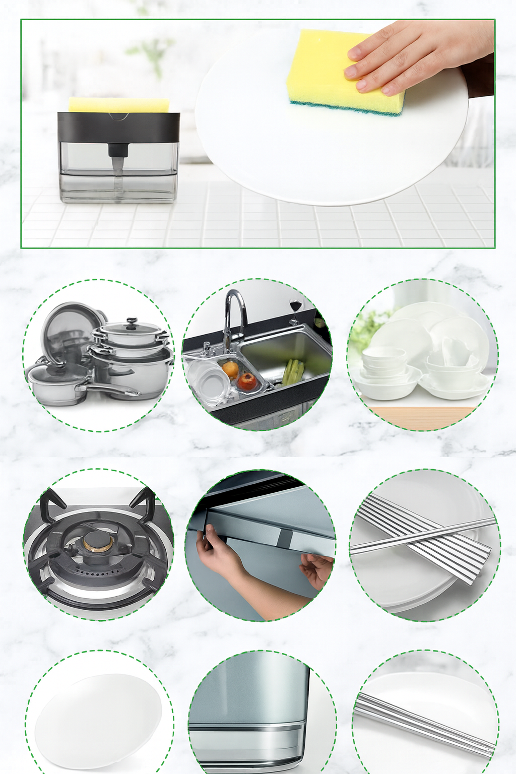 Automatic Sensor Soap Dispenser Touchless Liquid Hand Wash Home Device