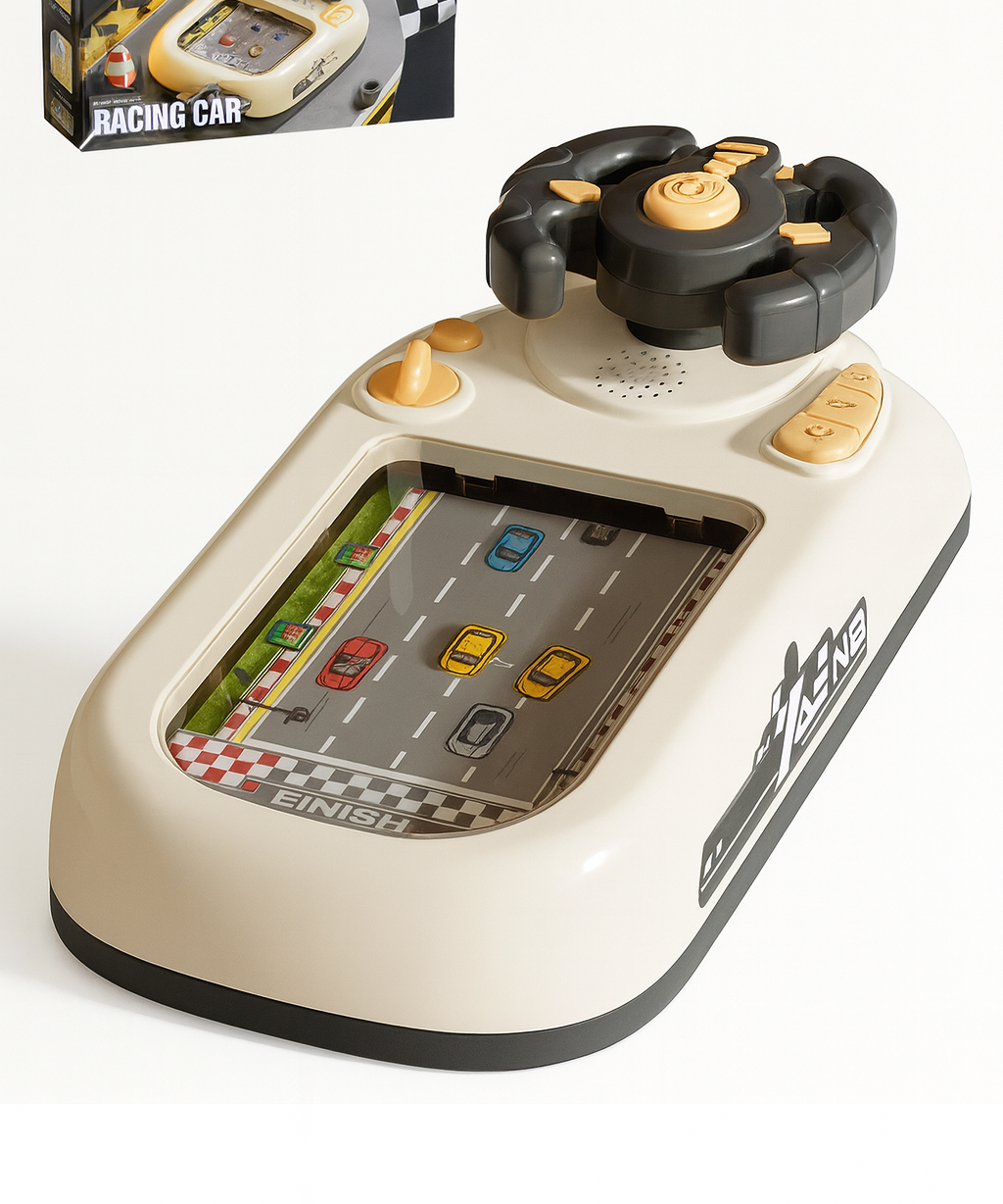 Car Adventure Track Set Interactive Toy with Mini Cars and Obstacles