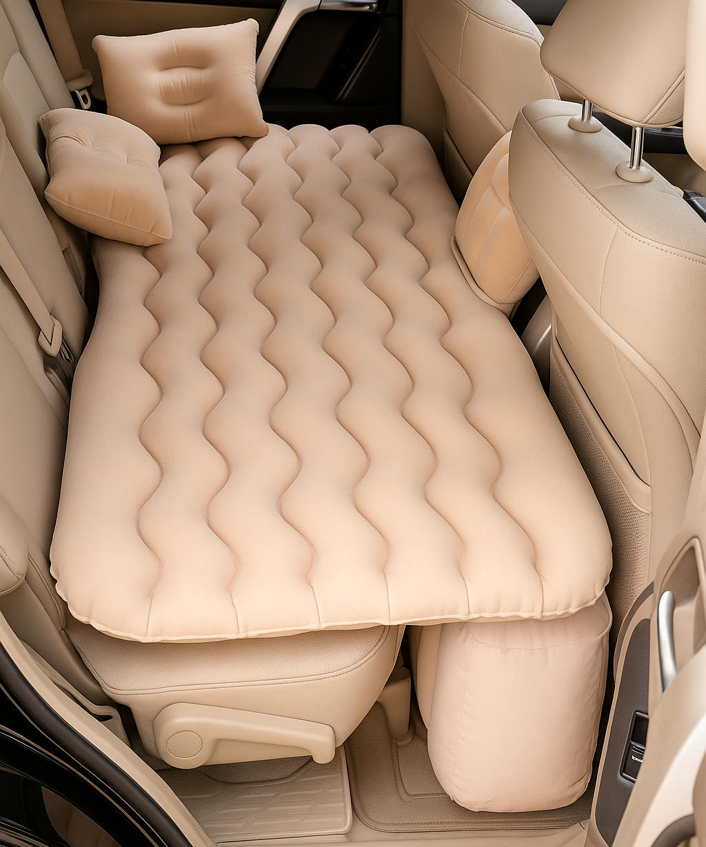 Car Air Bed Inflatable Mattress with Pump Portable Travel Bed