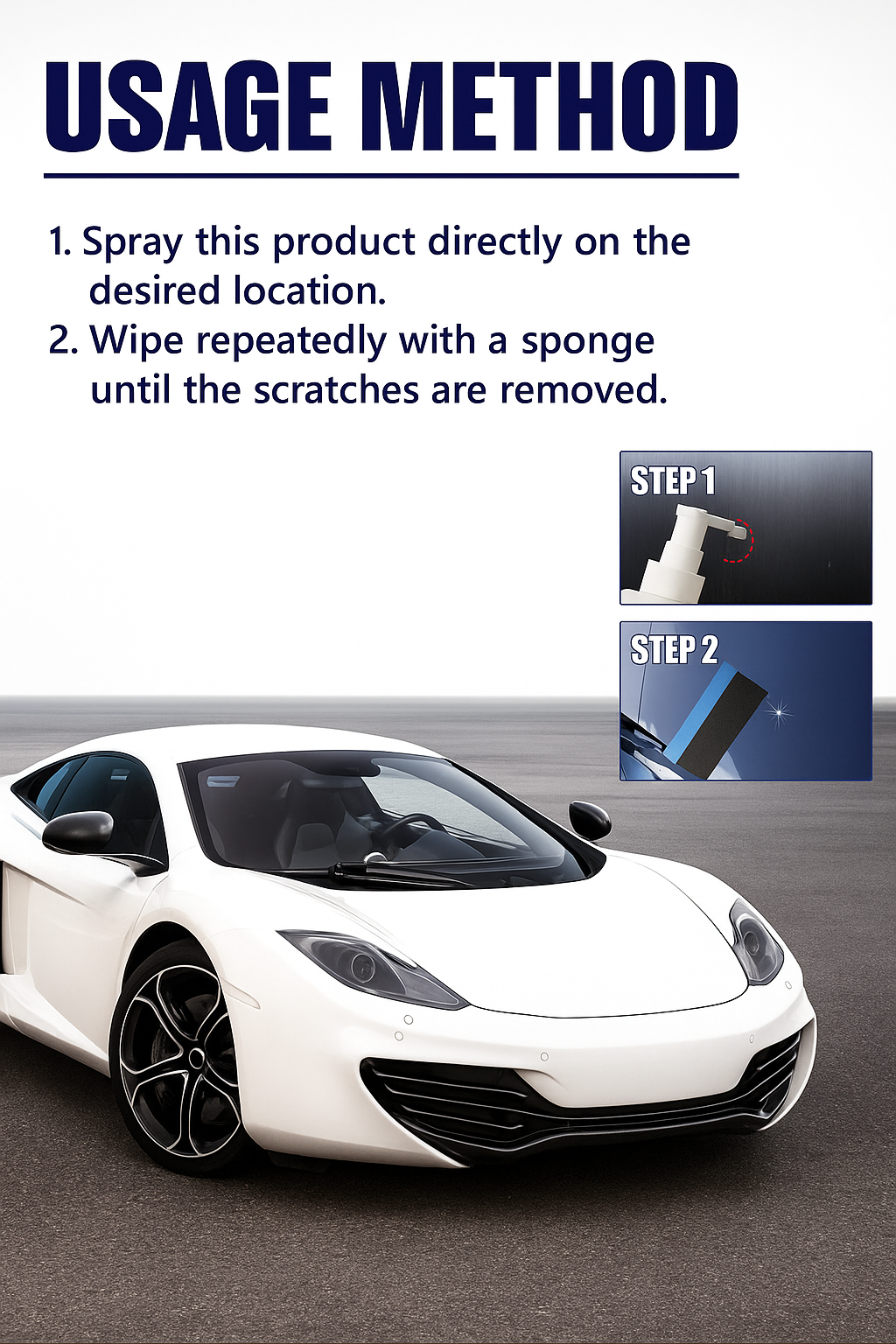 Car Scratch Remover Repair Cream Paint Restoration Polishing Compound