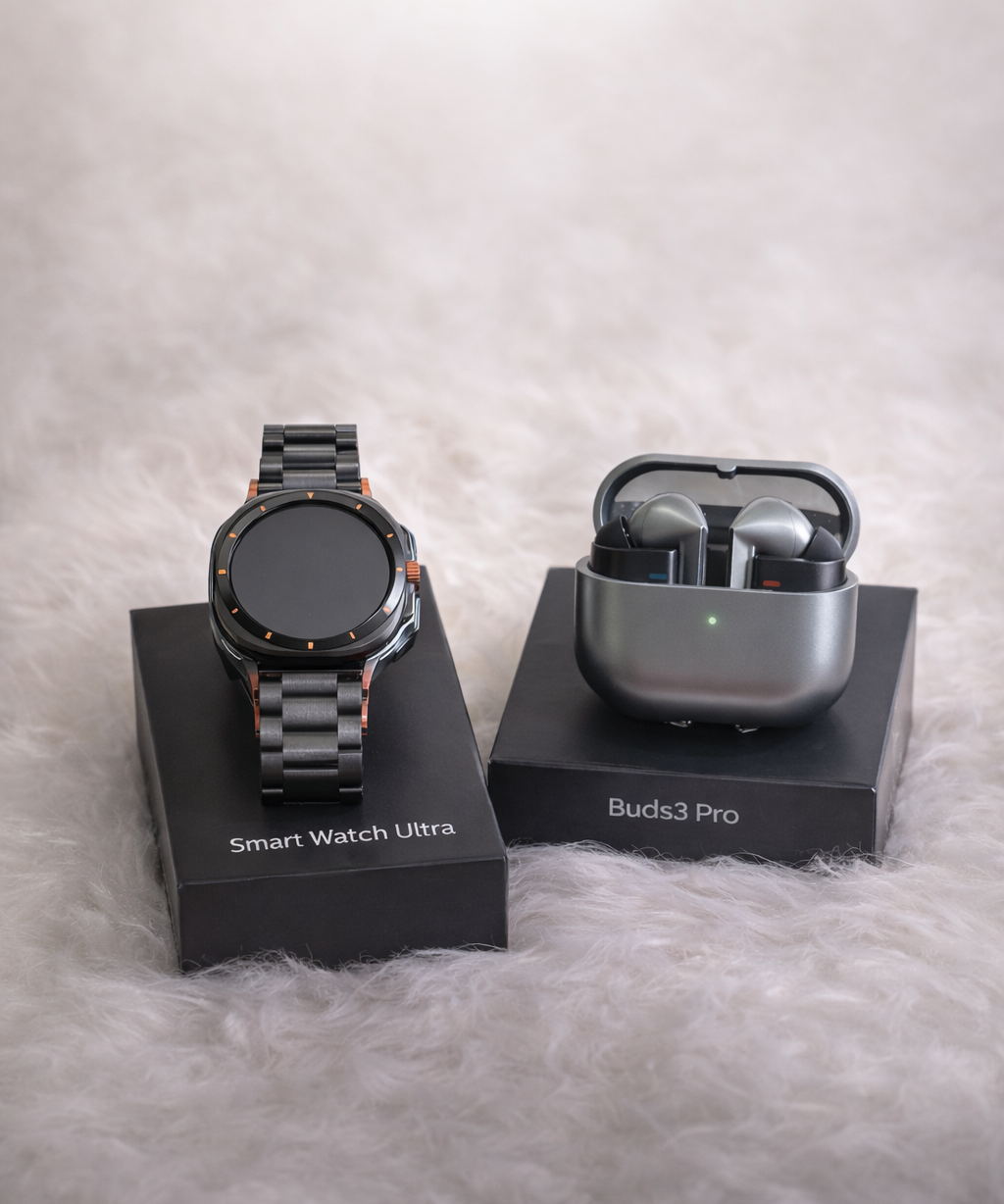 Samsung Galaxy Ultra Smartwatch + Samsung Buds 3