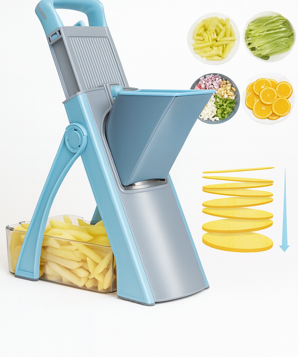 Food Processor Multi Function Vegetable Cutter and Slicer Machine