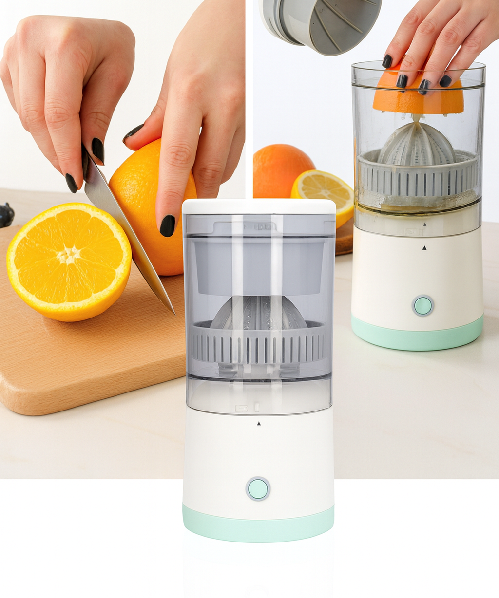 Electric Citrus Juicer Portable Lemon Orange Juice Extractor Machine
