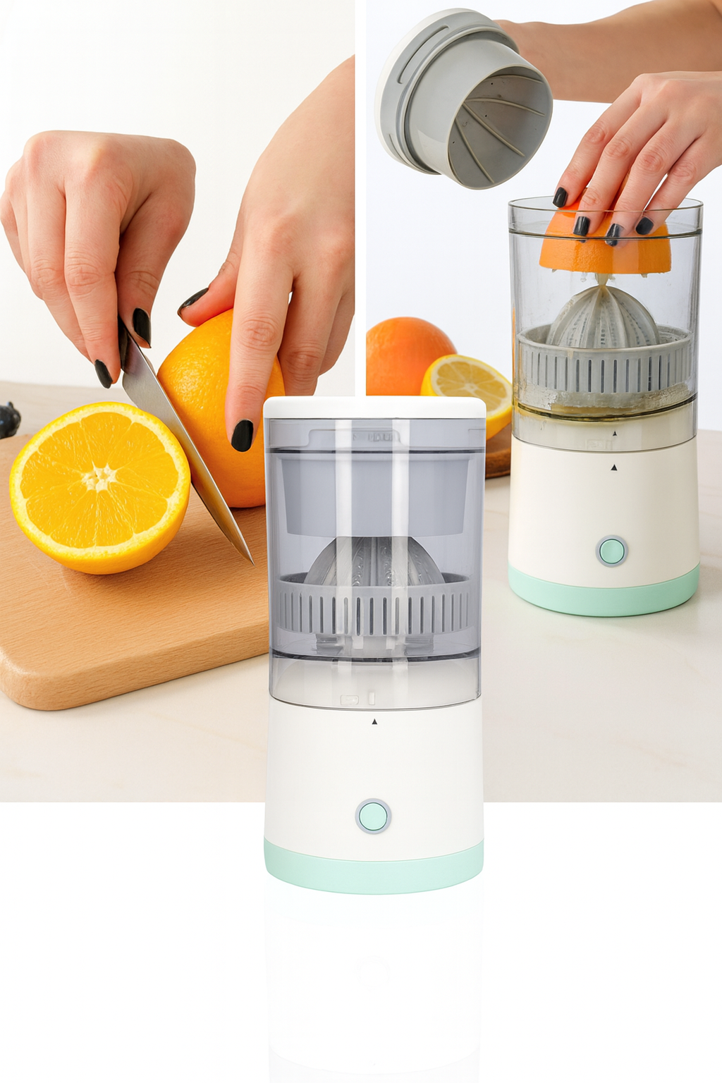 Electric Citrus Juicer Portable Lemon Orange Juice Extractor Machine