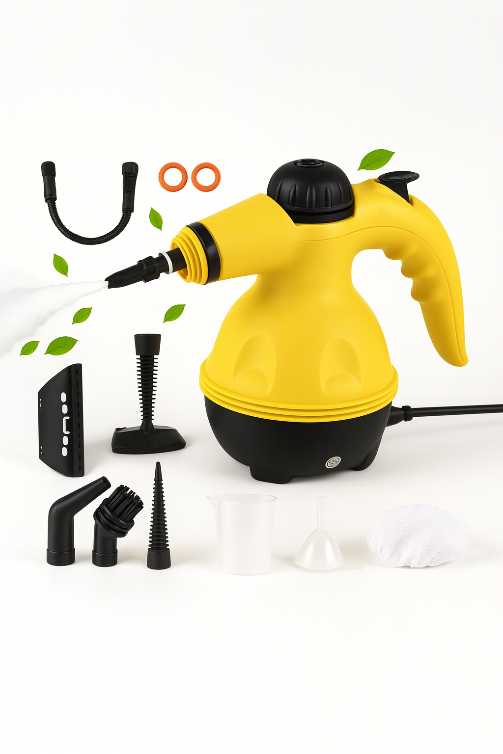 Handheld Steam Cleaner 1000W with Multi Nozzle Accessories for Home Cleaning