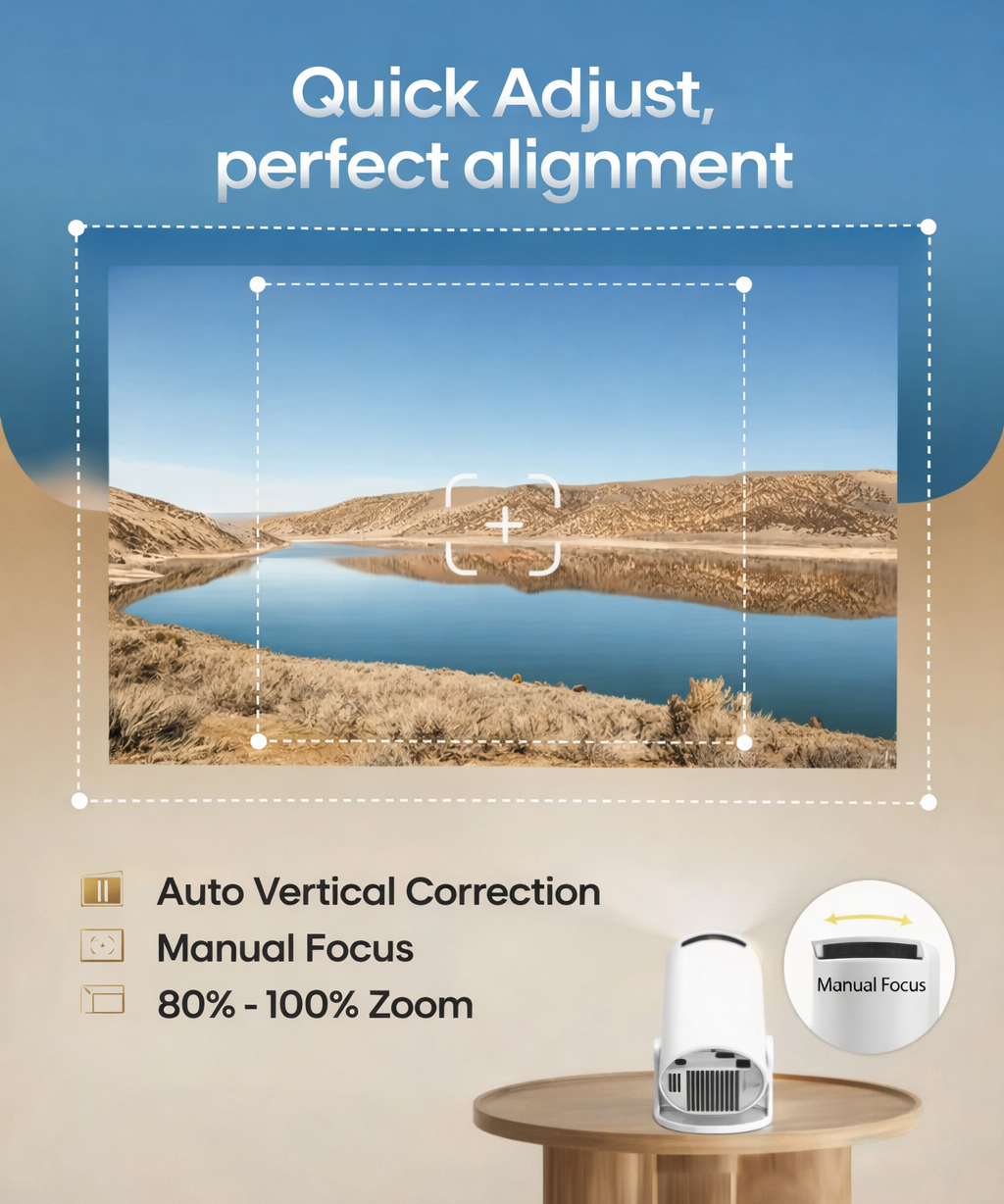 HY-300 Home Theatre Multimedia Projector with Highlight Coating Lens