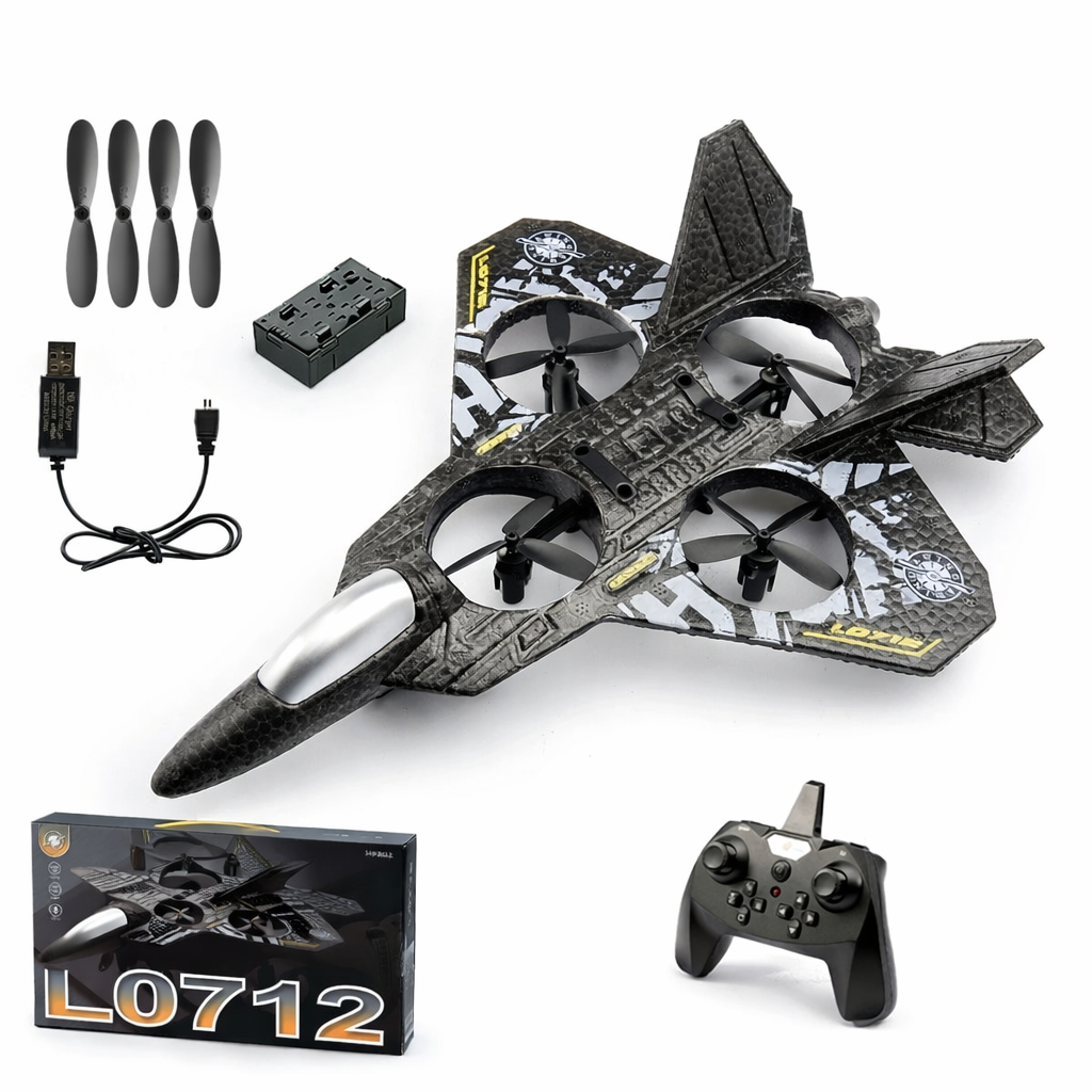 Remote Control Aeroplane Toy with 3.7V Rechargeable Battery and USB Charging