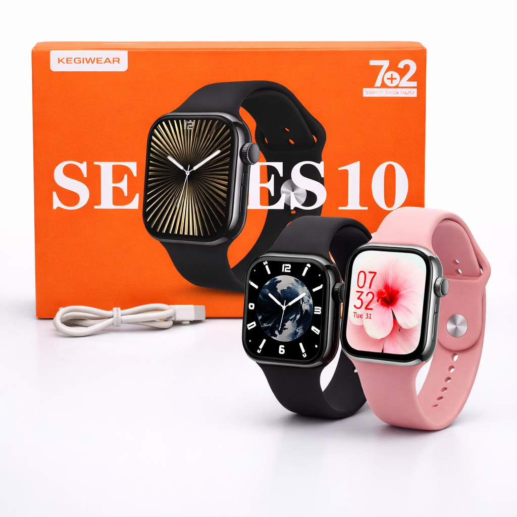 Smart Watch Series 10 KW55 Max Black
