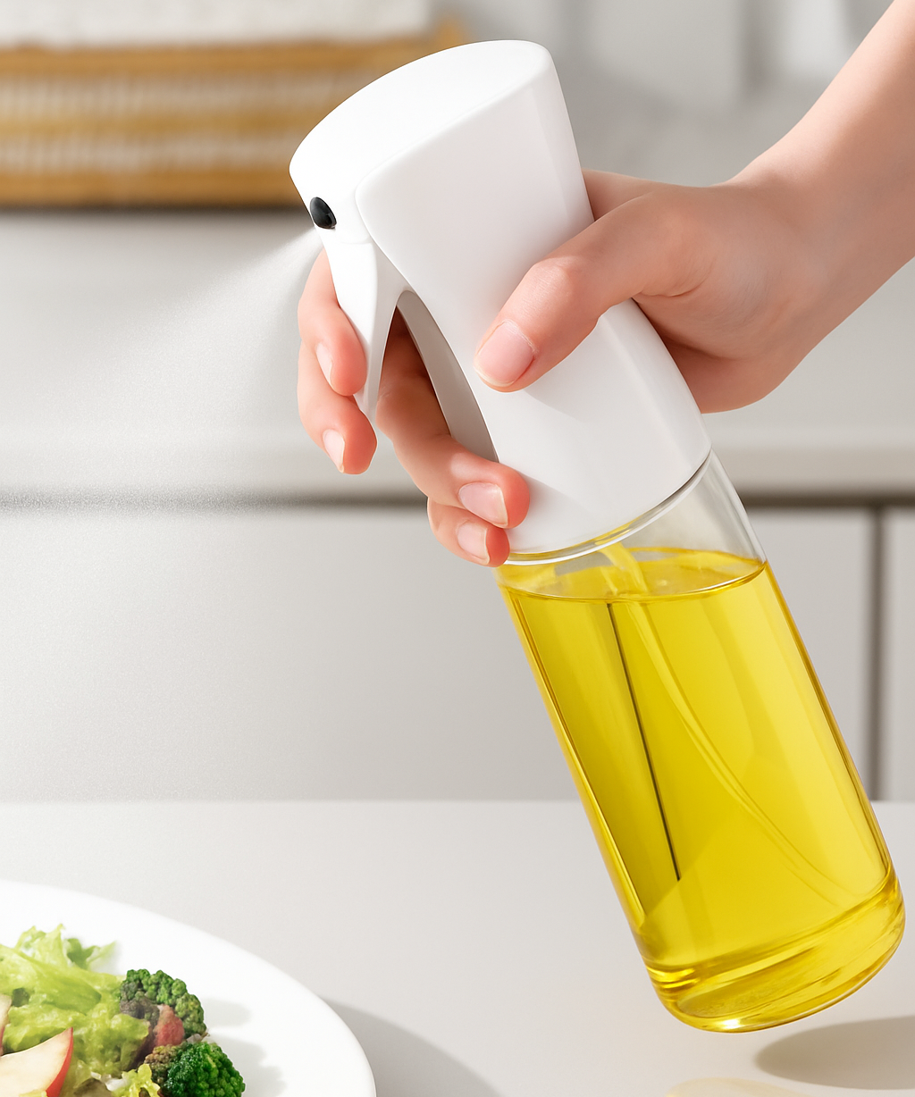 Cooking Oil Spray Bottle Fine Mist – Food Grade Sprayer