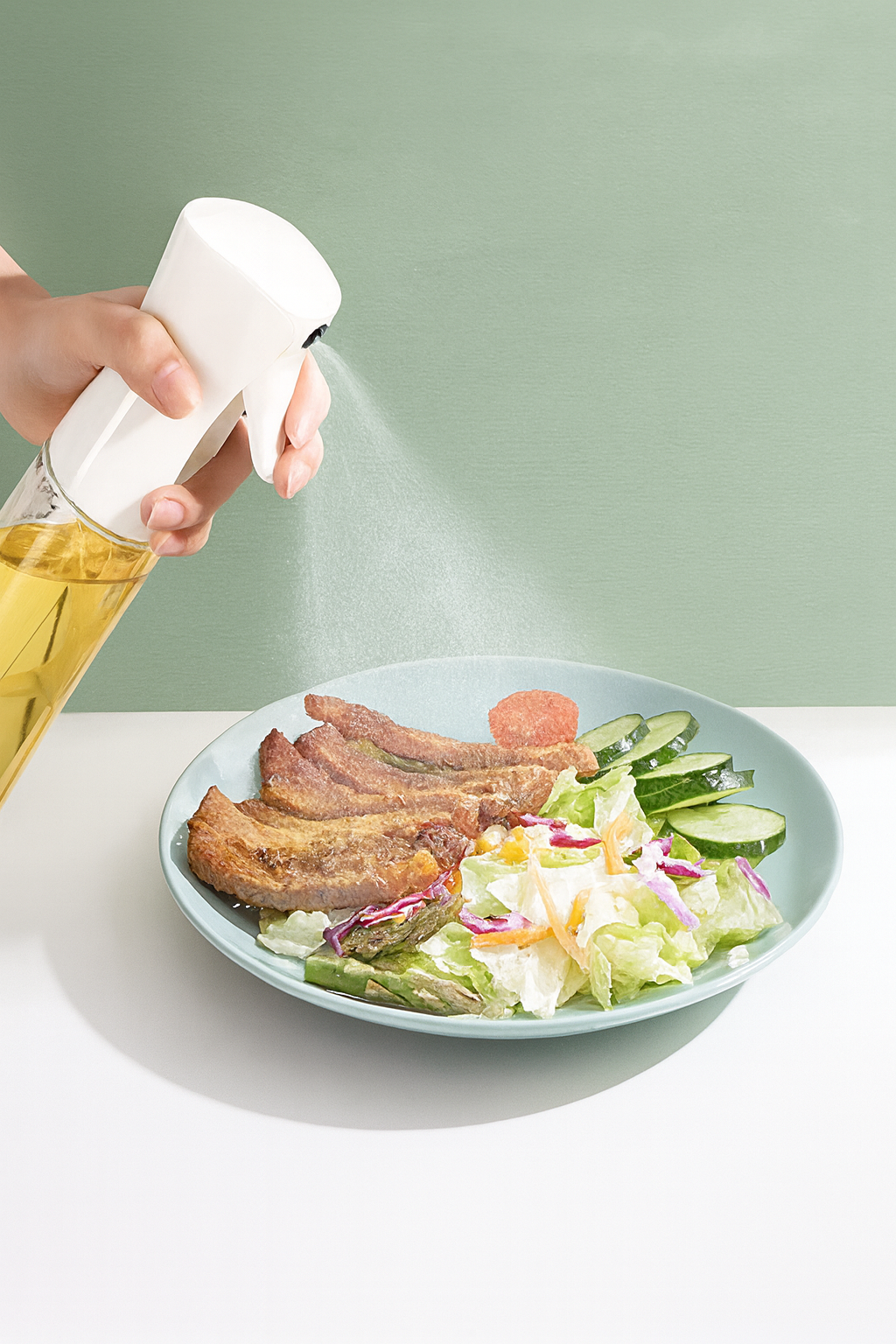 Cooking Oil Spray Bottle Fine Mist – Food Grade Sprayer