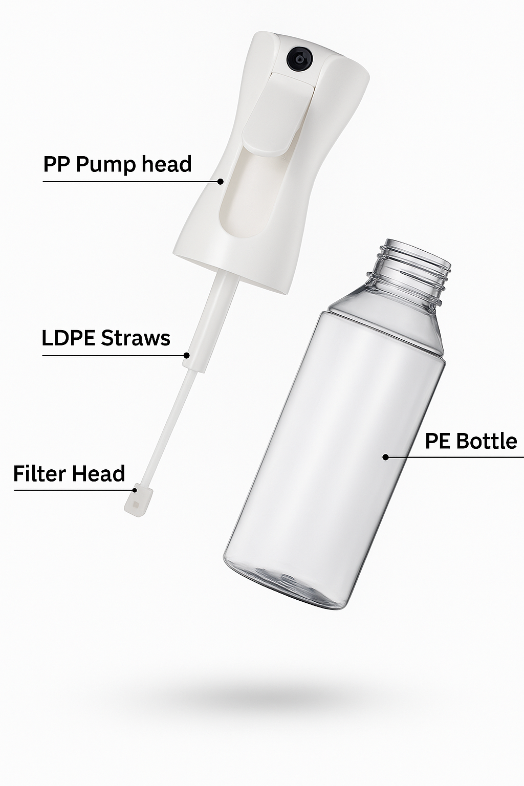 Cooking Oil Spray Bottle Fine Mist – Food Grade Sprayer