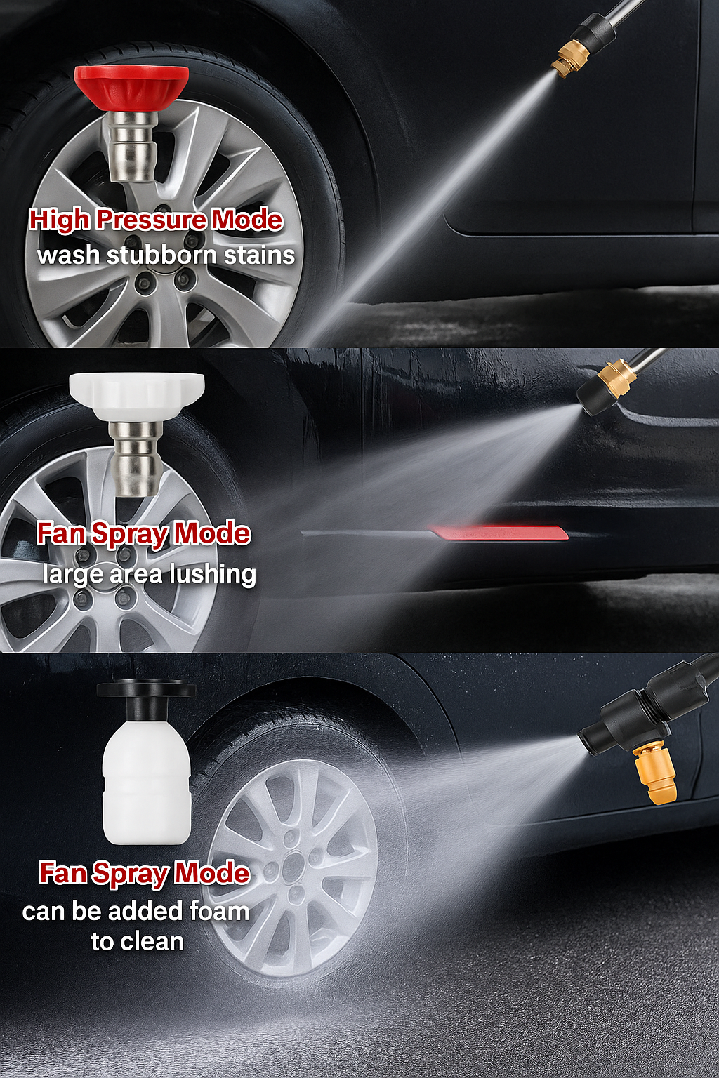 Cordless Pressure Washer Gun 68V – Portable Car Wash Kit