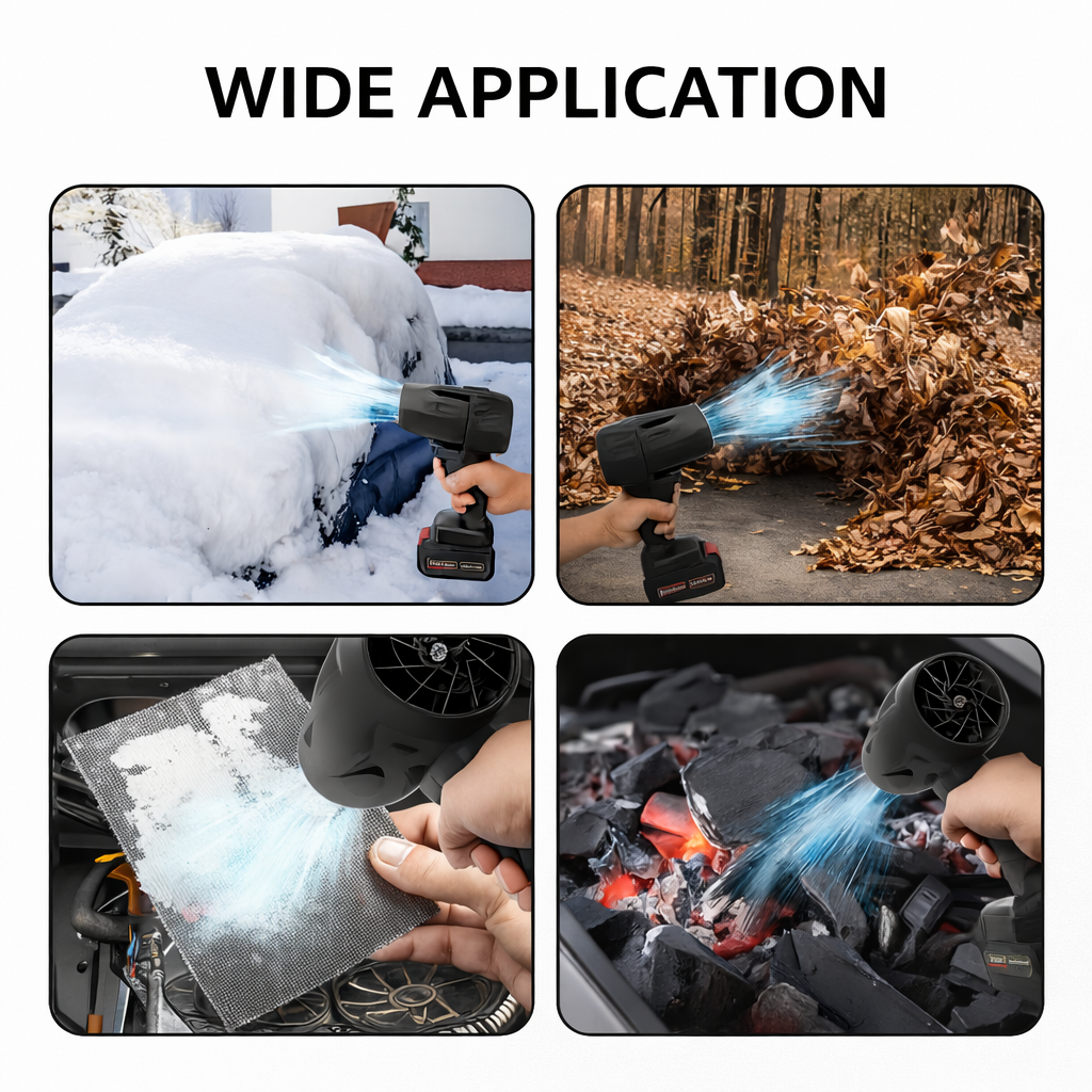 Cordless High Speed Electric Blower with Rechargeable Battery