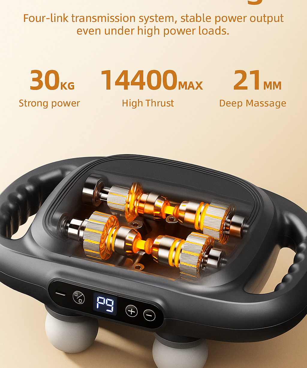 Six Head Electric Massager Full Body Vibration Therapy Device