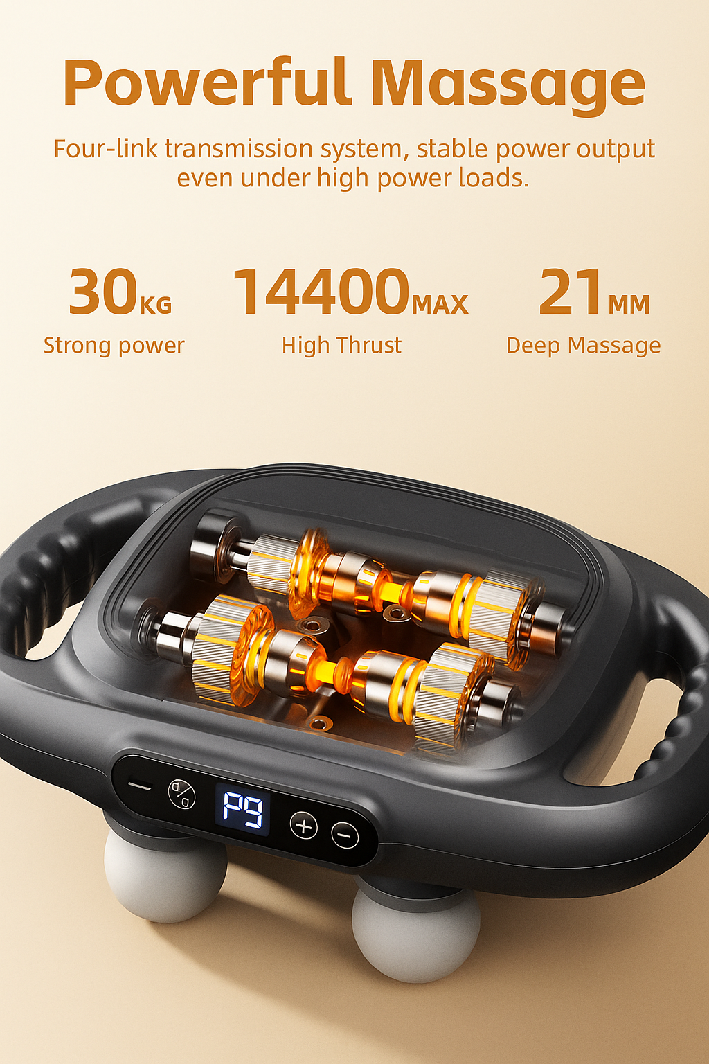 Six Head Electric Massager Full Body Vibration Therapy Device