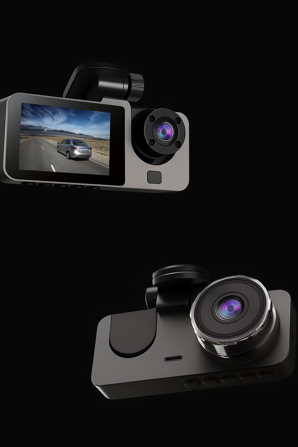 HD Vehicle Dash Camera DVR with 2.0" Screen, 170° Wide Angle, Loop Recording & G-Sensor