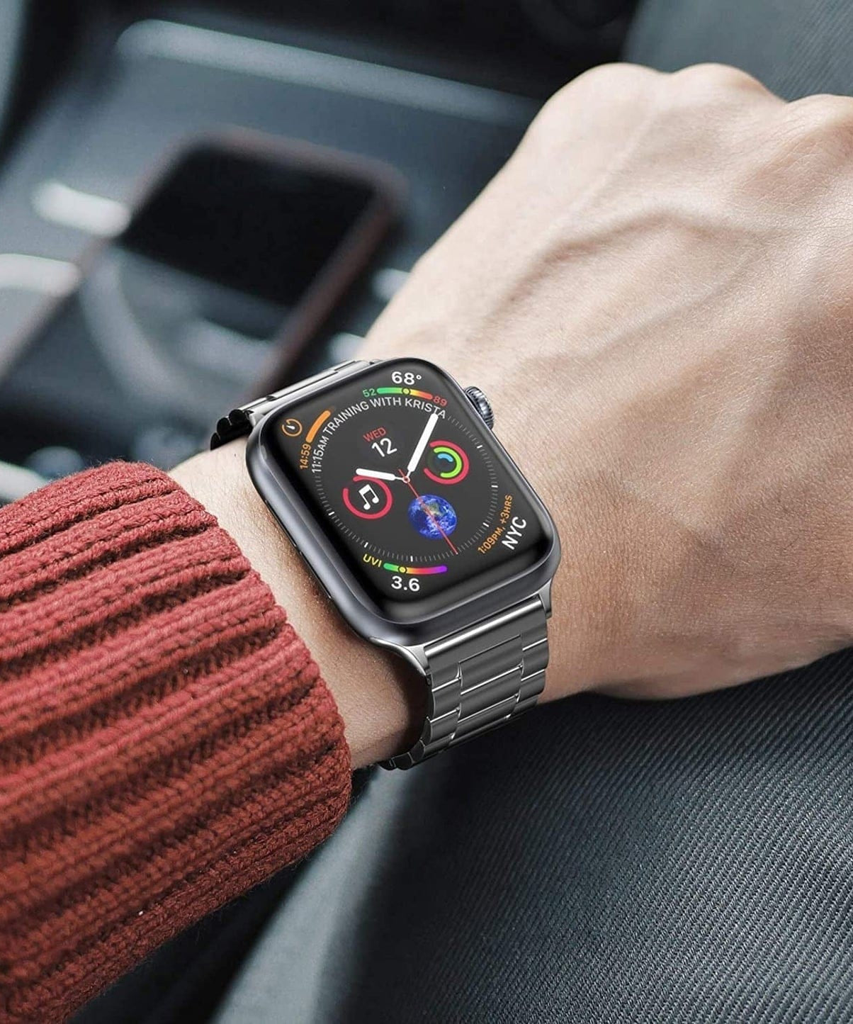 Smart watch Series-9 with Chain Strap