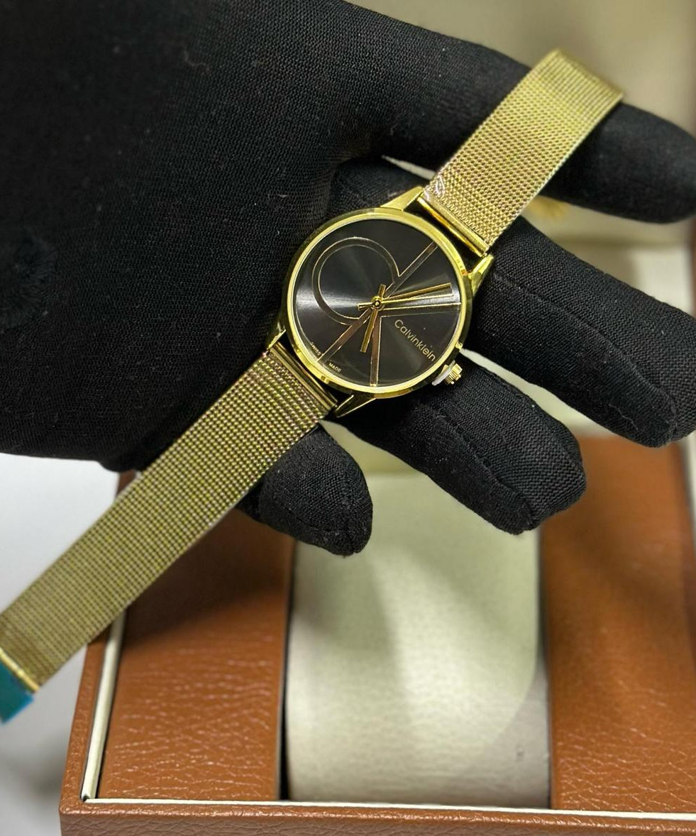 Calvin Klein Quartz Stainless Steel Strap Watch