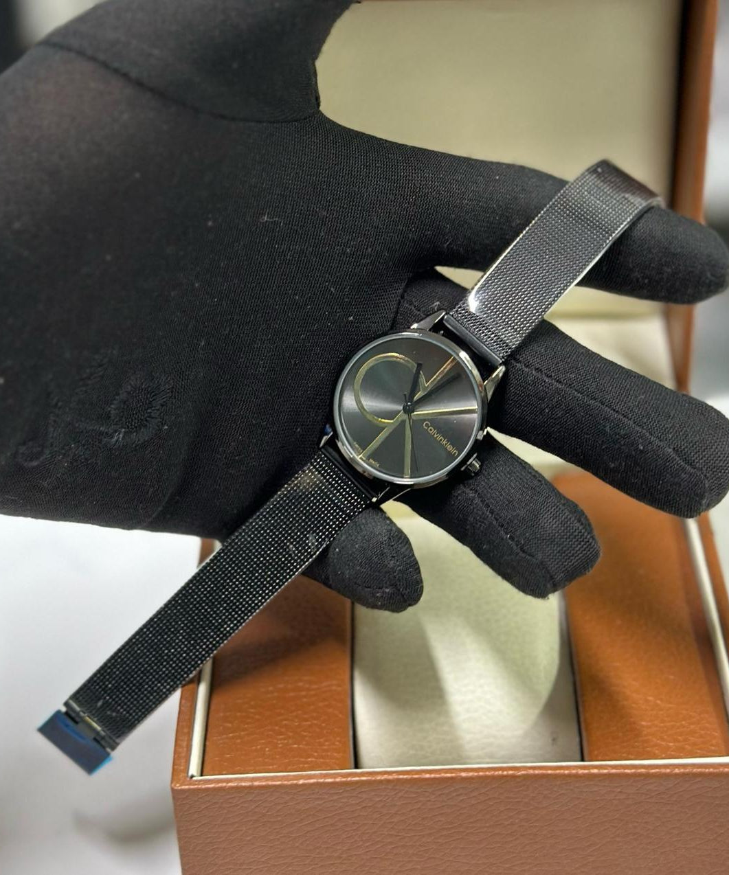 Calvin Klein Quartz Stainless Steel Strap Watch