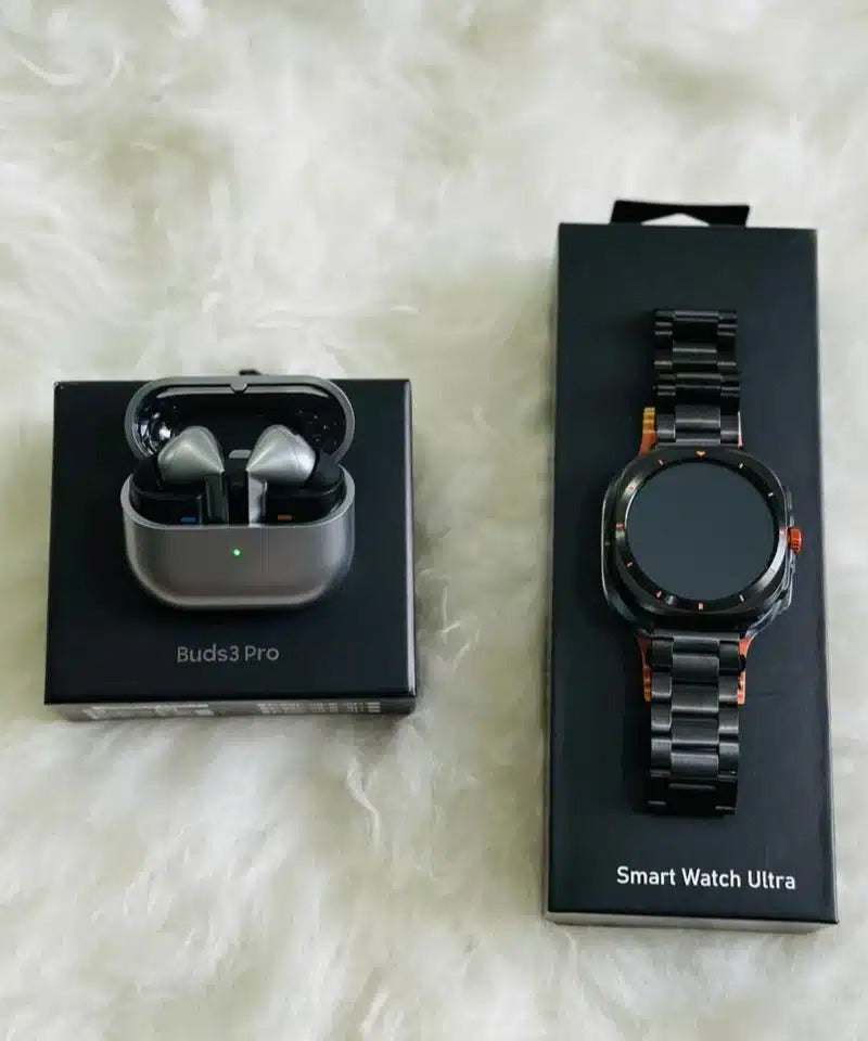 Samsung Galaxy Ultra Smartwatch + Samsung Buds 3