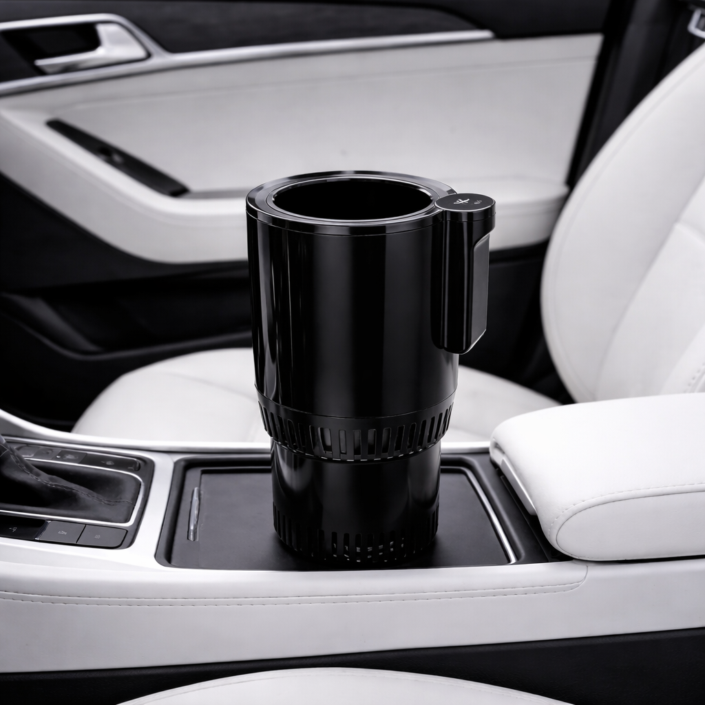 Car Cooling and Heating Cup 12V Auto Temperature Control for Beverage Bottles